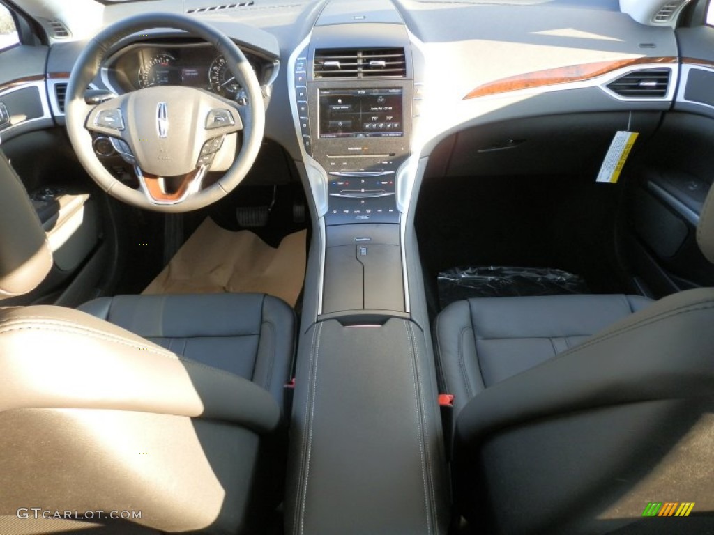 2013 Lincoln MKZ 3.7L V6 AWD Charcoal Black Dashboard Photo #77312352