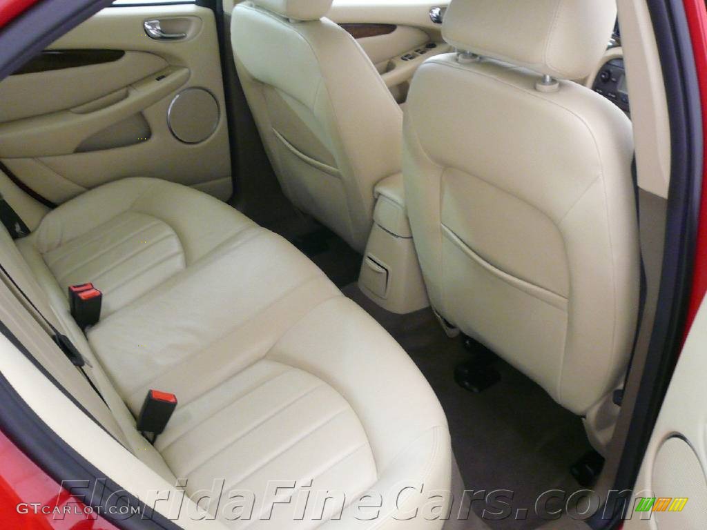 2004 X-Type 3.0 - Salsa Red / Champagne photo #15