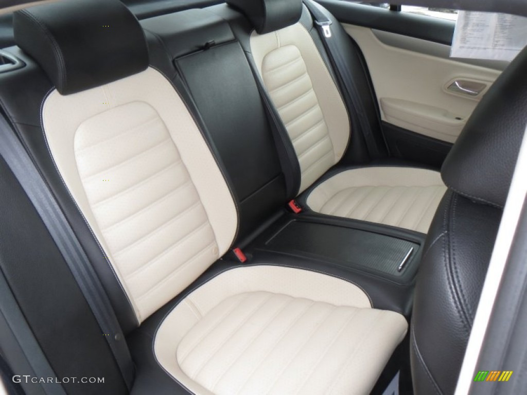 Cornsilk Beige Two Tone Interior 2010 Volkswagen CC Sport Photo #77312535