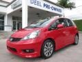 2012 Milano Red Honda Fit Sport  photo #1