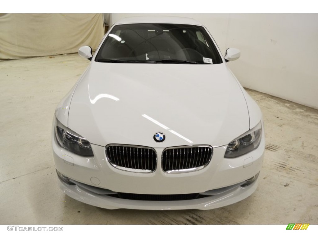 2013 3 Series 328i Convertible - Alpine White / Black photo #5