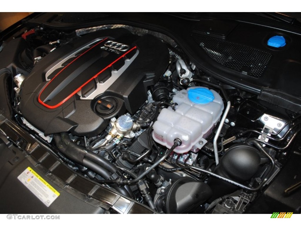2013 Audi S7 4.0 TFSI quattro 4.0 Liter FSI Twin-Turbocharged DOHC 32-Valve VVT V8 Engine Photo #77313999
