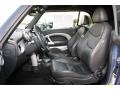 2006 Mini Cooper Panther Black Interior Front Seat Photo