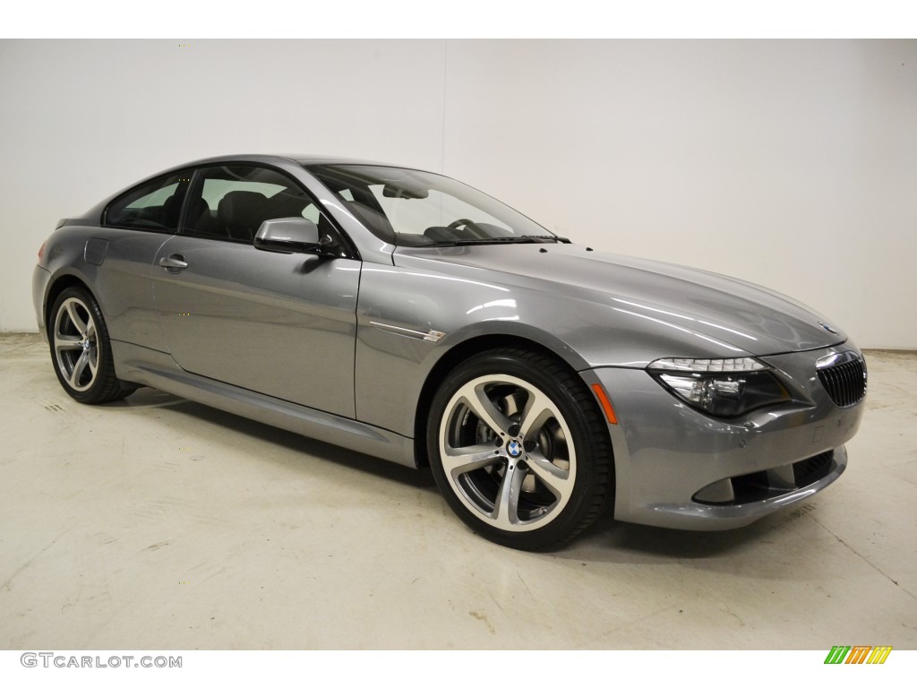 Space Grey Metallic 2010 BMW 6 Series 650i Coupe Exterior Photo #77315010