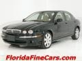 2004 Ebony Black Jaguar X-Type 3.0  photo #1