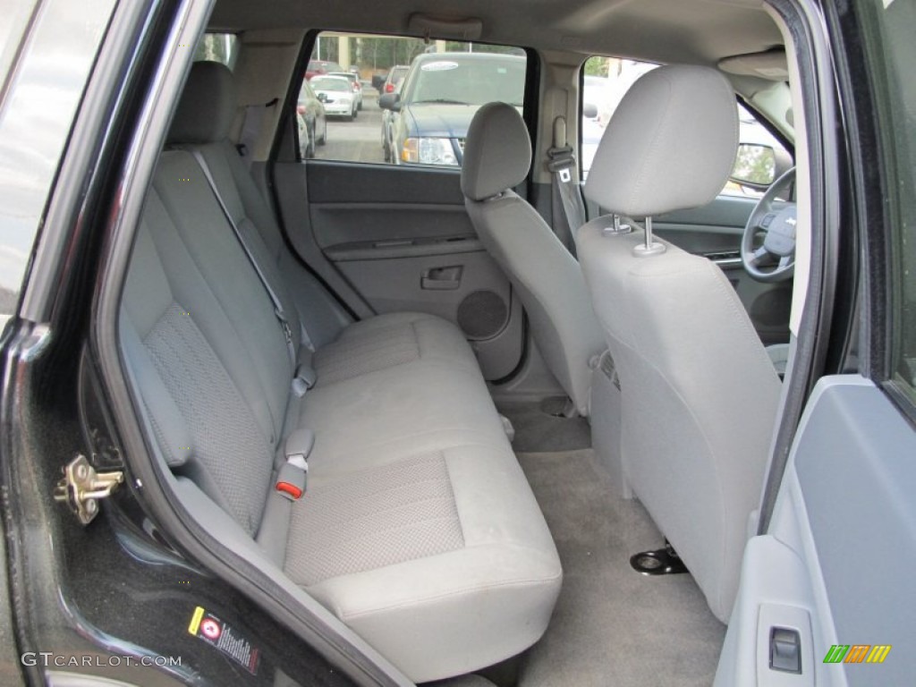 Medium Slate Gray Interior 2005 Jeep Grand Cherokee Laredo Photo #77316030