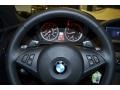 2010 BMW 6 Series Black Interior Steering Wheel Photo