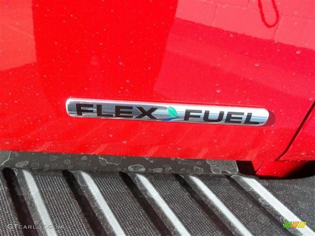 2013 F150 XL Regular Cab - Vermillion Red / Steel Gray photo #6