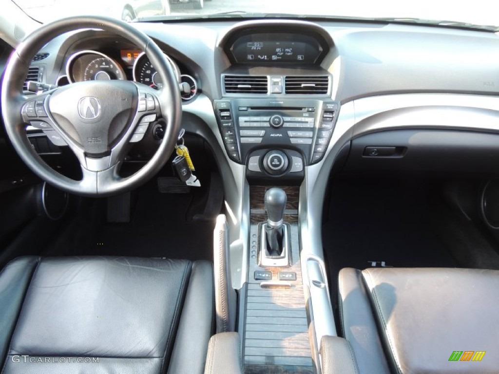 2010 Acura TL 3.5 Ebony Dashboard Photo #77316177