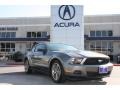 2010 Sterling Grey Metallic Ford Mustang V6 Premium Coupe  photo #1