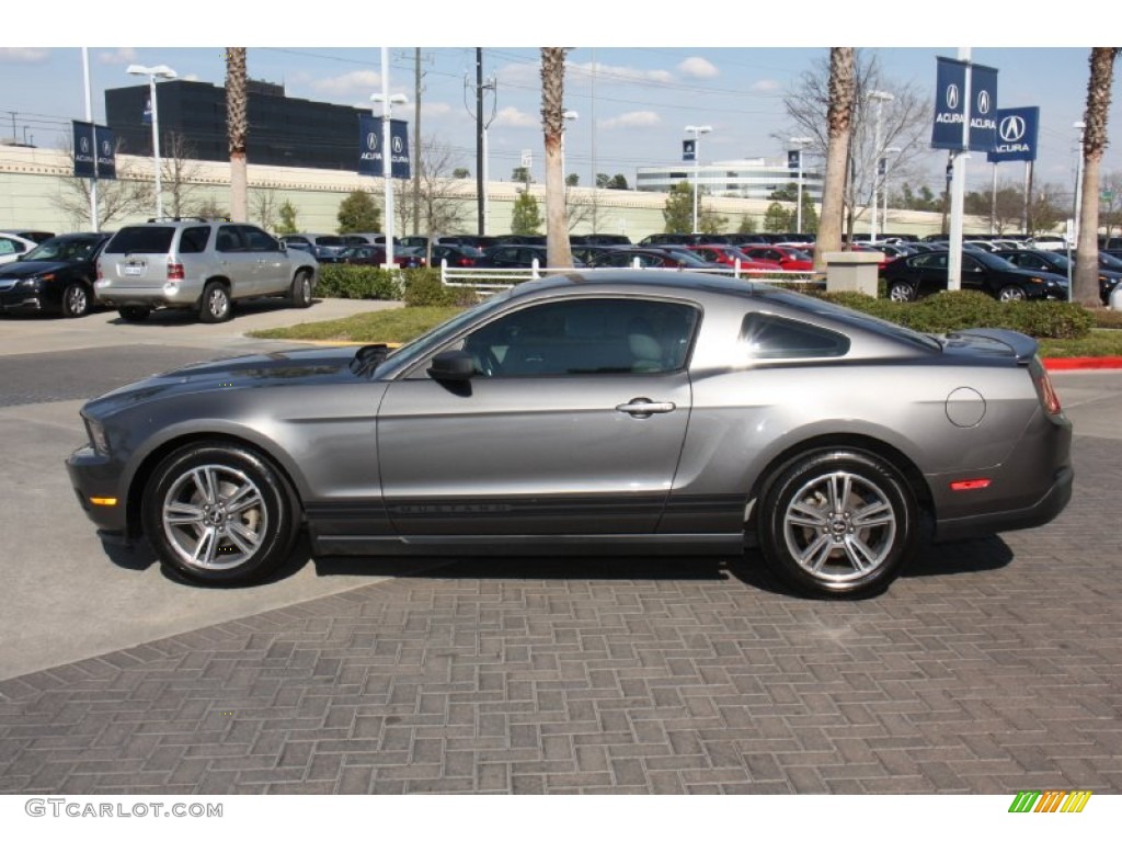 Sterling Grey Metallic 2010 Ford Mustang V6 Premium Coupe Exterior Photo #77316305