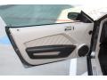Stone 2010 Ford Mustang V6 Premium Coupe Door Panel
