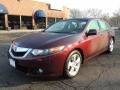 2010 Basque Red Pearl Acura TSX Sedan  photo #1