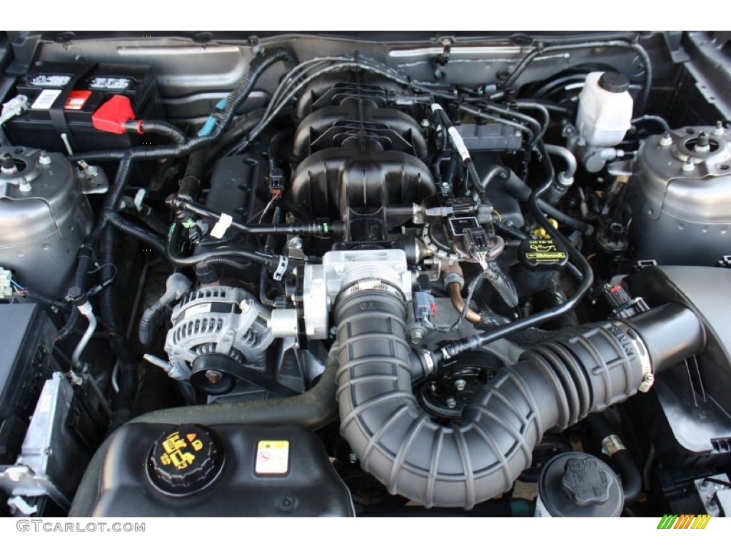 2010 Ford Mustang V6 Premium Coupe 4.0 Liter SOHC 12-Valve V6 Engine Photo #77316516
