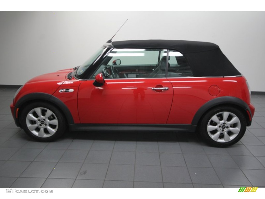 Chili Red 2006 Mini Cooper S Convertible Exterior Photo #77316927