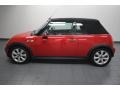 2006 Chili Red Mini Cooper S Convertible  photo #2