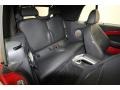 2006 Mini Cooper Black/Panther Black Interior Rear Seat Photo