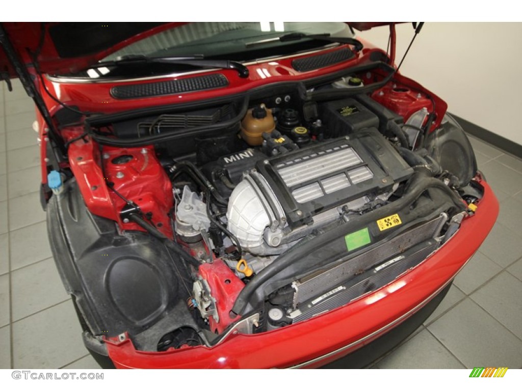 2006 Mini Cooper S Convertible 1.6 Liter Supercharged SOHC 16-Valve 4 Cylinder Engine Photo #77317556