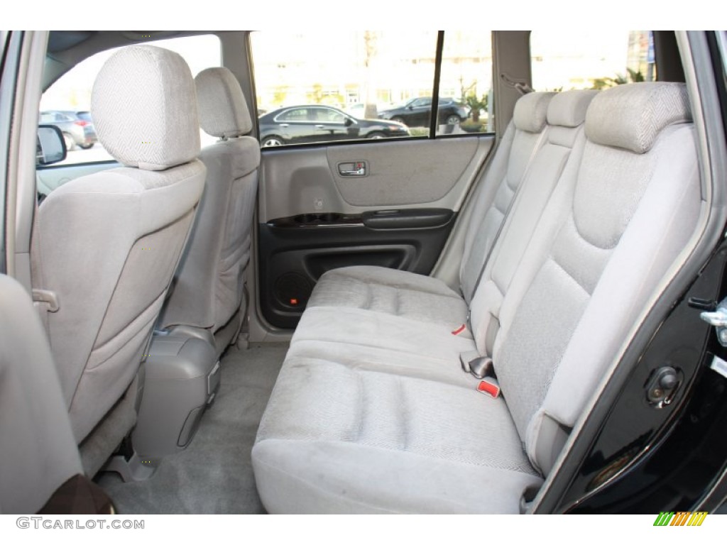 Charcoal Interior 2003 Toyota Highlander Limited Photo #77317569