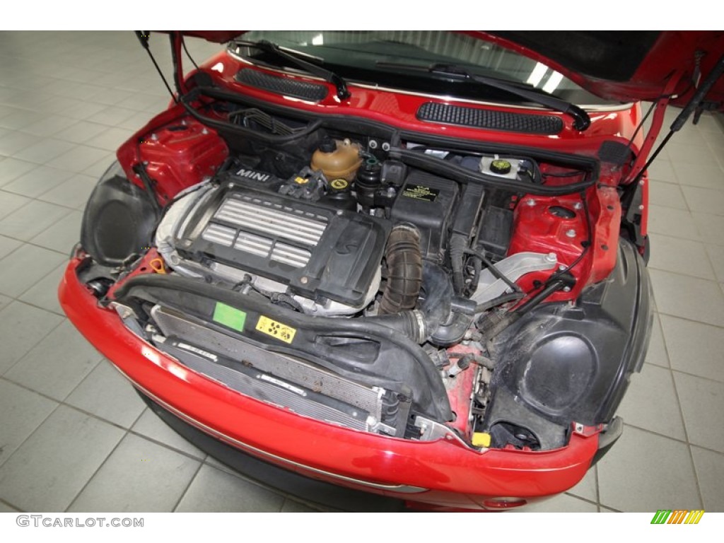 2006 Mini Cooper S Convertible 1.6 Liter Supercharged SOHC 16-Valve 4 Cylinder Engine Photo #77317581