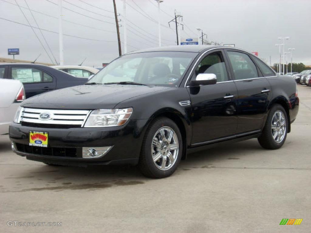 2009 Tuxedo Black Metallic Ford Taurus Limited 7695216