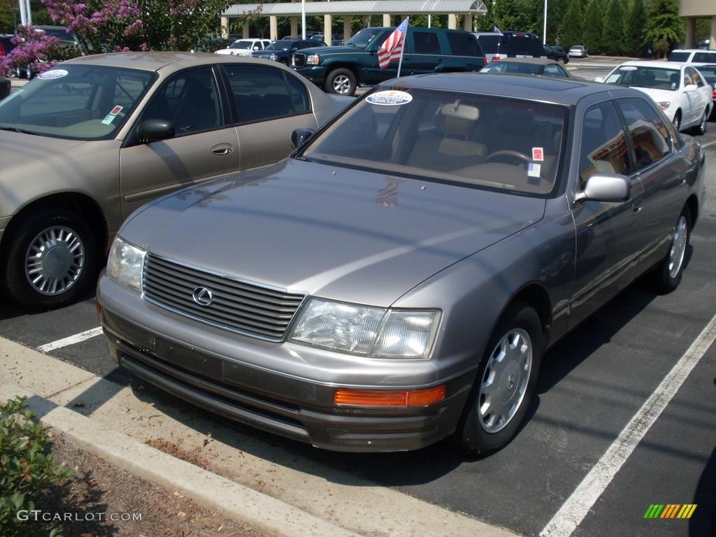 1996 LS 400 - Moonstone Pearl / Tan photo #1