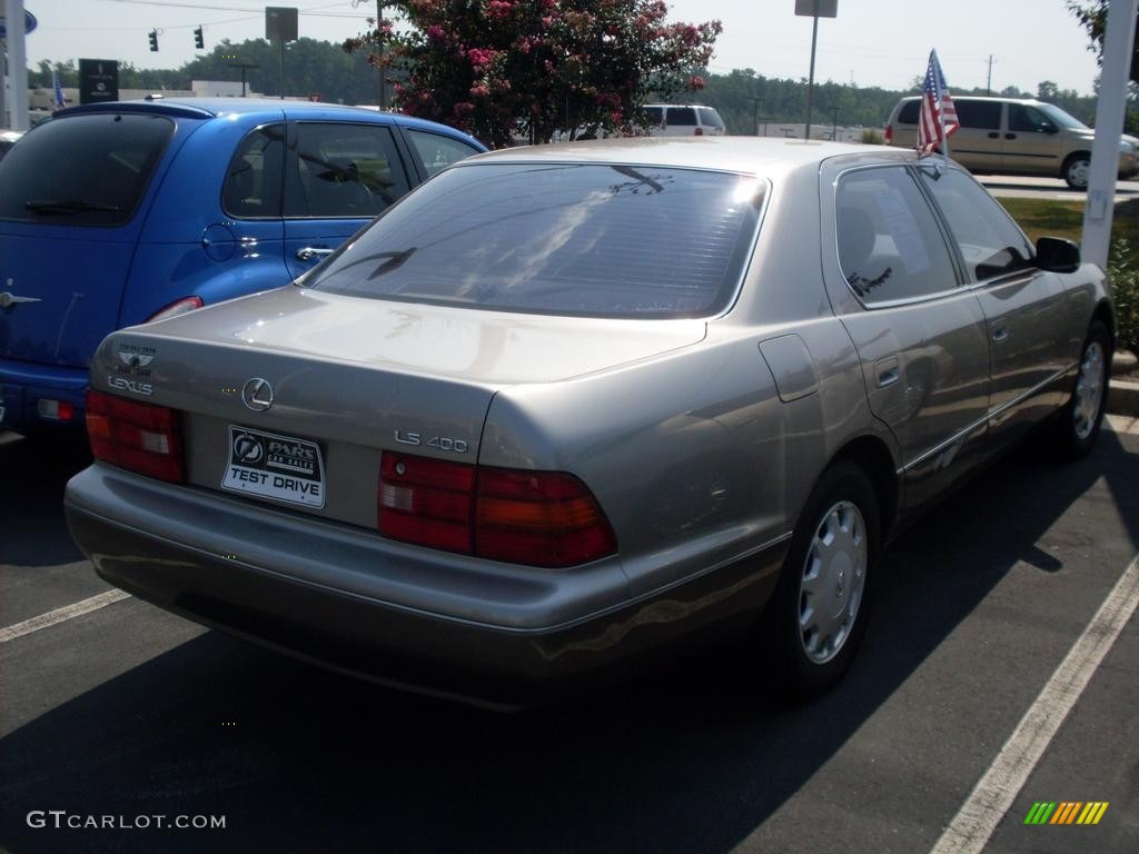 1996 LS 400 - Moonstone Pearl / Tan photo #6