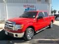 2013 Race Red Ford F150 XLT SuperCrew  photo #2