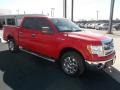 2013 Race Red Ford F150 XLT SuperCrew  photo #13