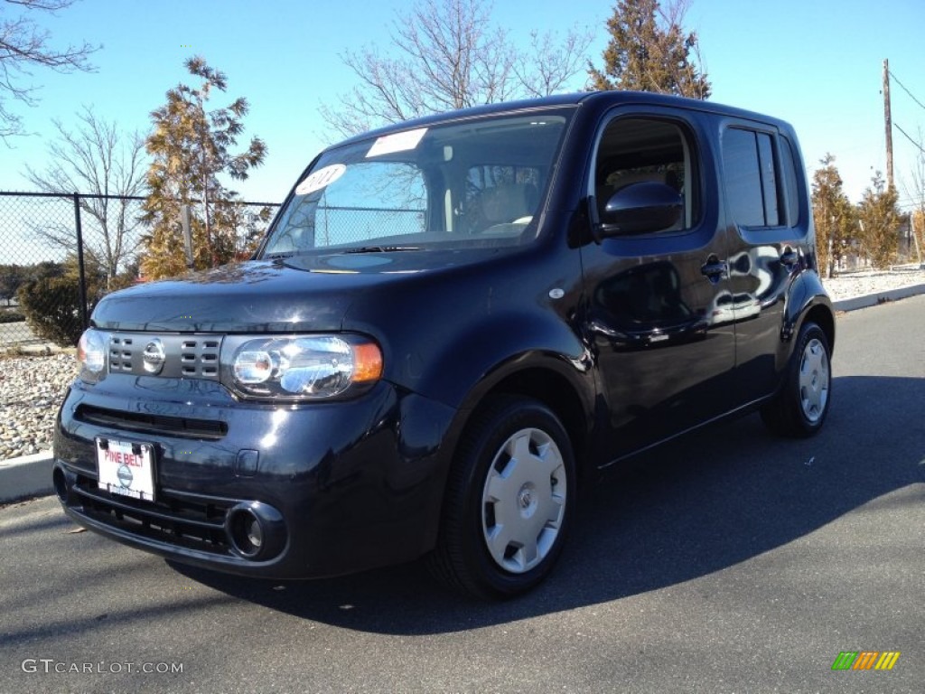 2011 Cube 1.8 S - Sapphire Black Pearl / Light Gray photo #1