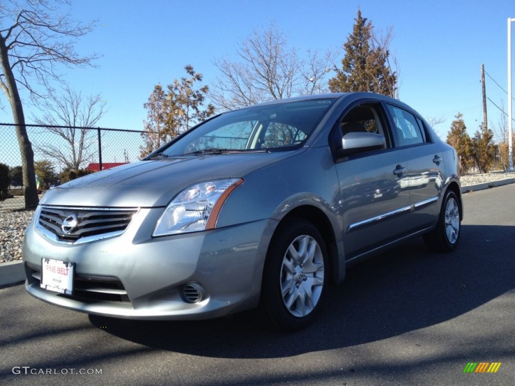 2011 Sentra 2.0 S - Magnetic Gray Metallic / Charcoal photo #1