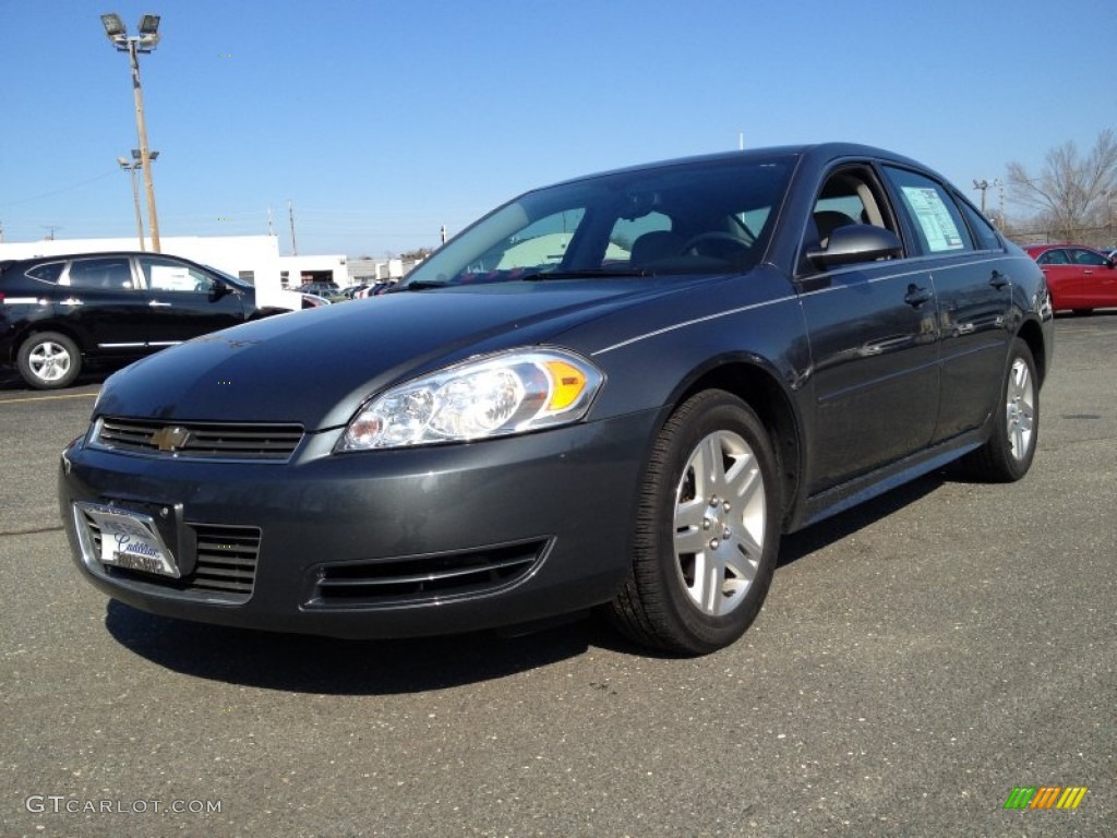 Cyber Gray Metallic 2010 Chevrolet Impala LS Exterior Photo #77319663