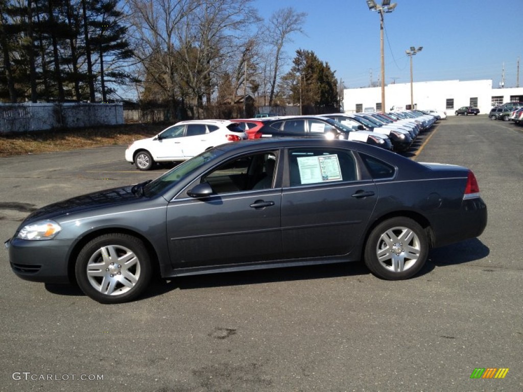 Cyber Gray Metallic 2010 Chevrolet Impala LS Exterior Photo #77319708
