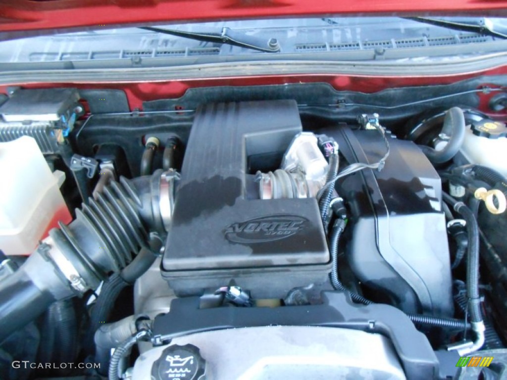 2010 GMC Canyon SLE Crew Cab 3.7 Liter DOHC 20-Valve VVT Vortec 5 Cylinder Engine Photo #77320925
