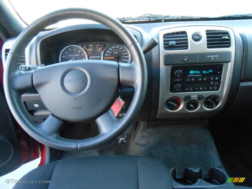 2010 GMC Canyon SLE Crew Cab Dashboard Photos