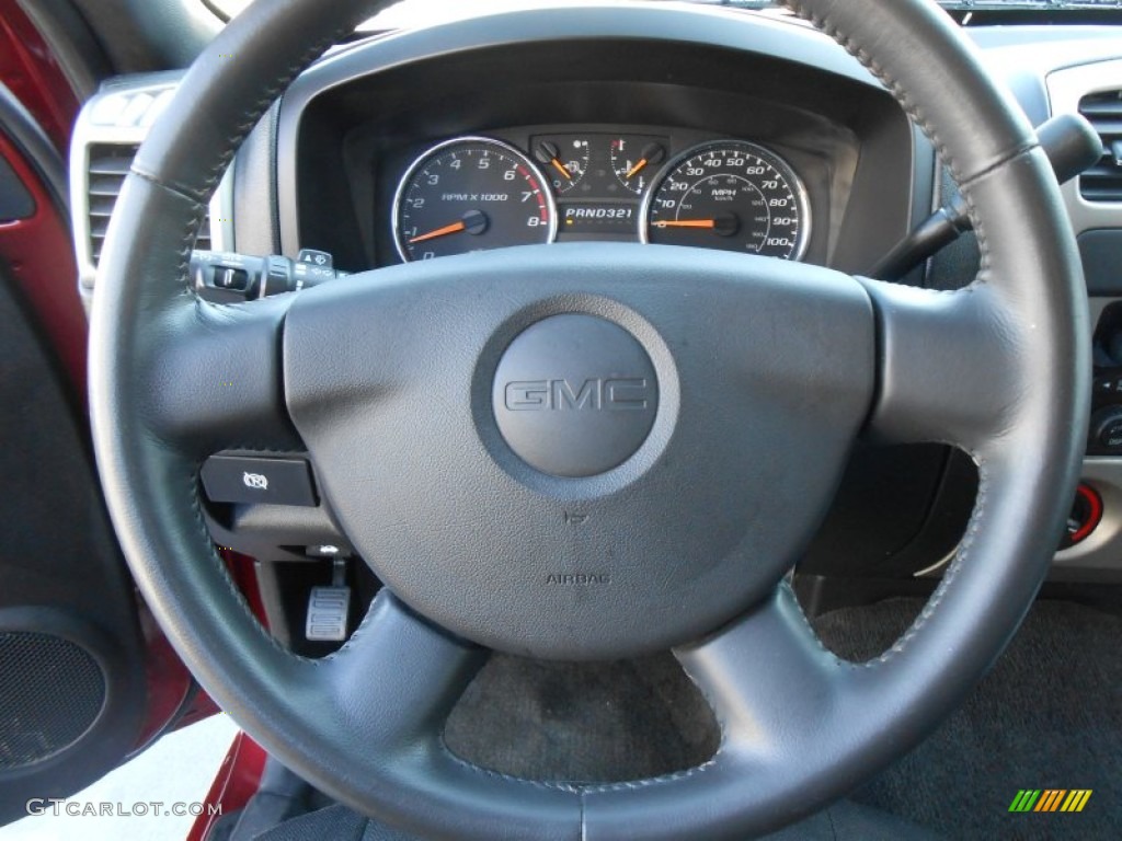 2010 GMC Canyon SLE Crew Cab Steering Wheel Photos