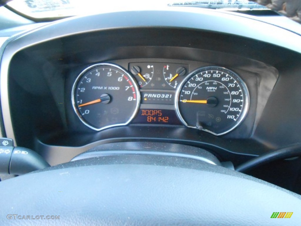 2010 GMC Canyon SLE Crew Cab Gauges Photo #77321253
