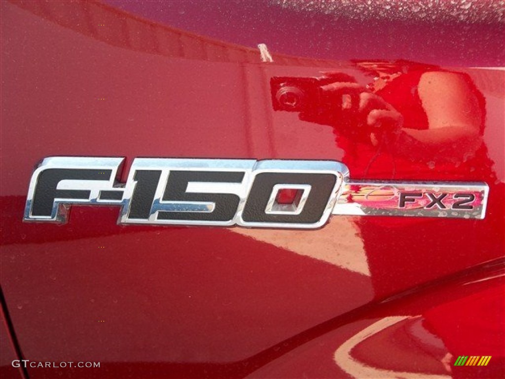 2013 F150 FX2 SuperCrew - Ruby Red Metallic / Black photo #16