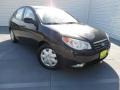 2009 Black Pearl Hyundai Elantra GLS Sedan  photo #2