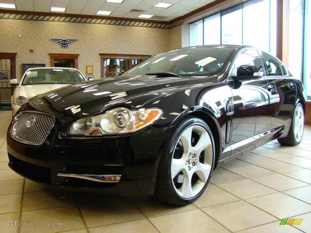 Ebony Black Jaguar XF