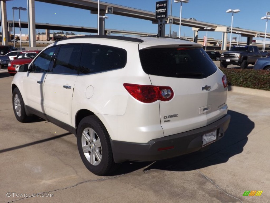 2012 Traverse LT AWD - White / Ebony photo #4