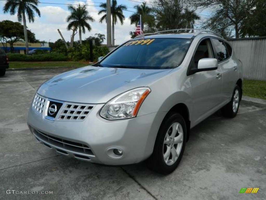 Silver Ice 2010 Nissan Rogue SL AWD Exterior Photo #77322617