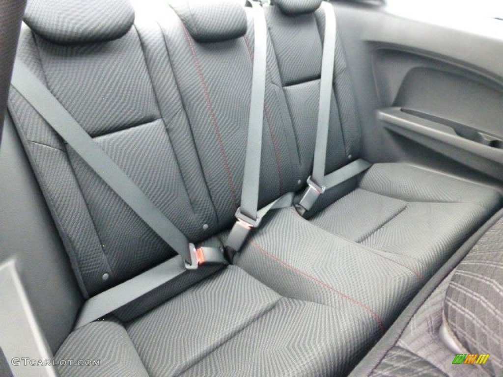 Black Interior 2013 Honda Civic Si Coupe Photo #77323197