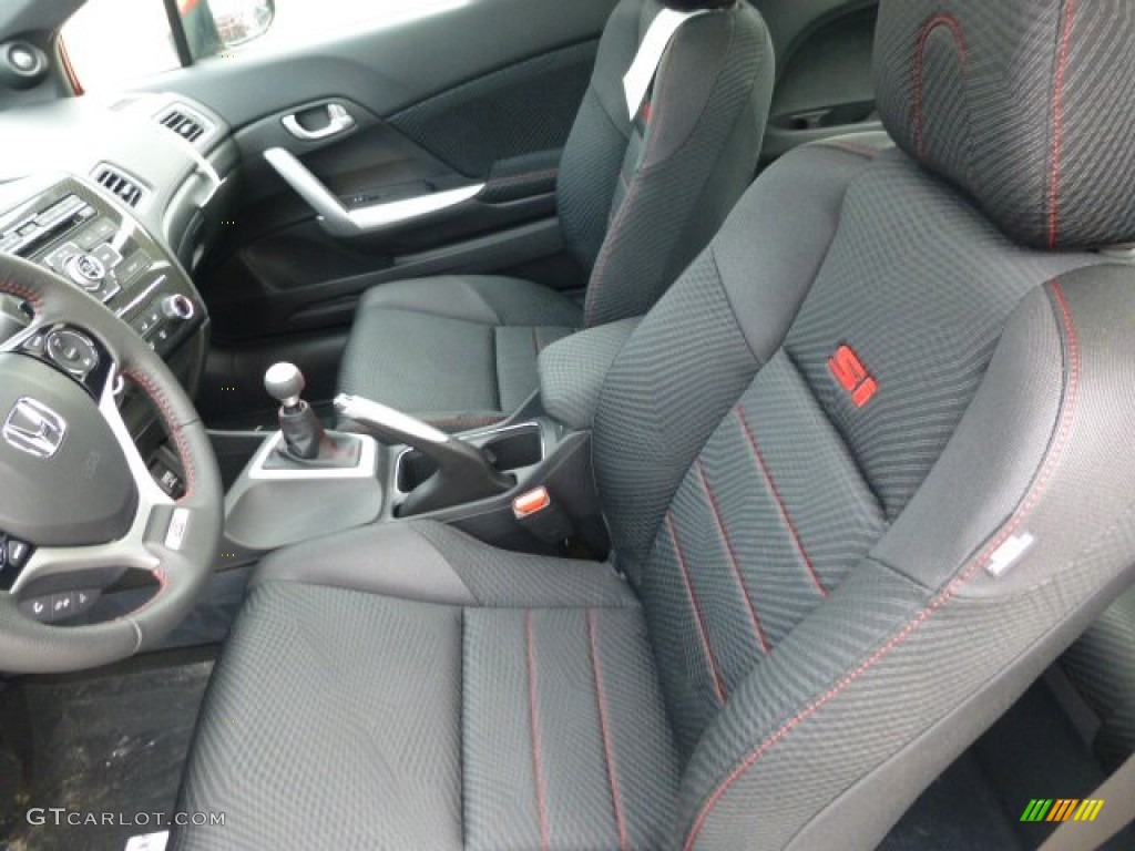 2013 Honda Civic Si Coupe Front Seat Photo #77323208