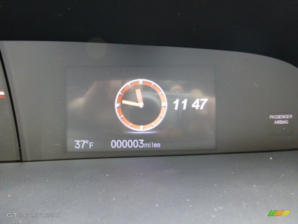 2013 Civic Si Coupe - Sunburst Orange Pearl / Black photo #19