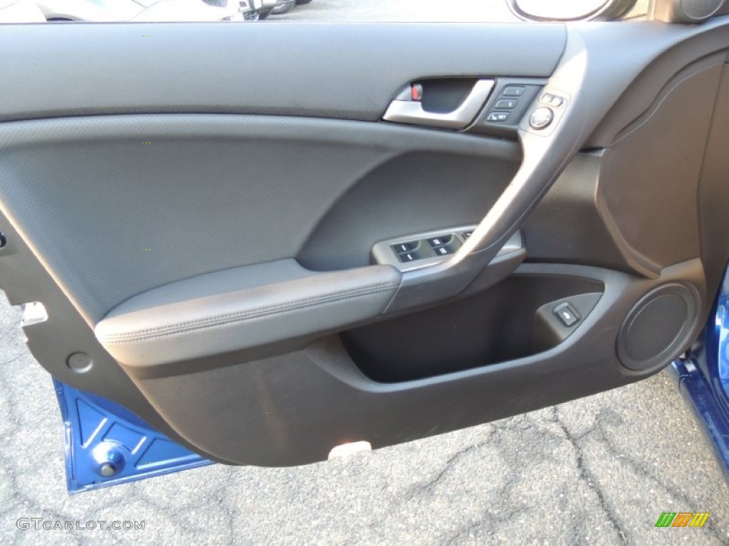 2010 TSX Sedan - Vortex Blue Pearl / Ebony photo #8