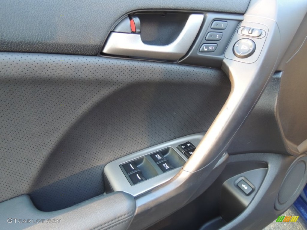 2010 TSX Sedan - Vortex Blue Pearl / Ebony photo #9