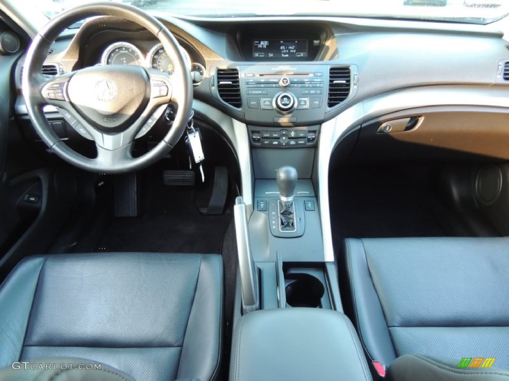 2010 TSX Sedan - Vortex Blue Pearl / Ebony photo #13