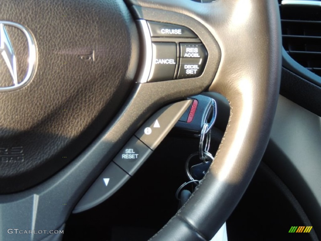 2010 TSX Sedan - Vortex Blue Pearl / Ebony photo #16