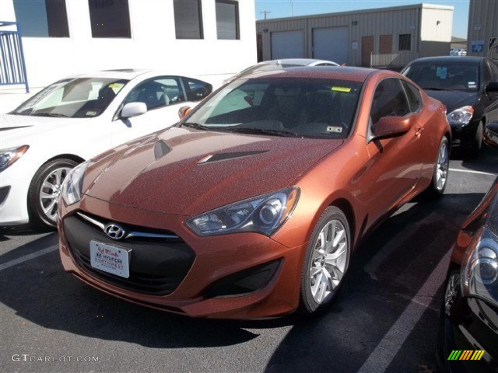2013 Genesis Coupe 3.8 Grand Touring - Catalunya Copper / Black Leather photo #3